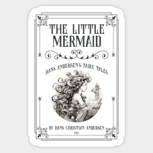 Little Mermaid fairy tales - Hans Andersen children's books Sticker